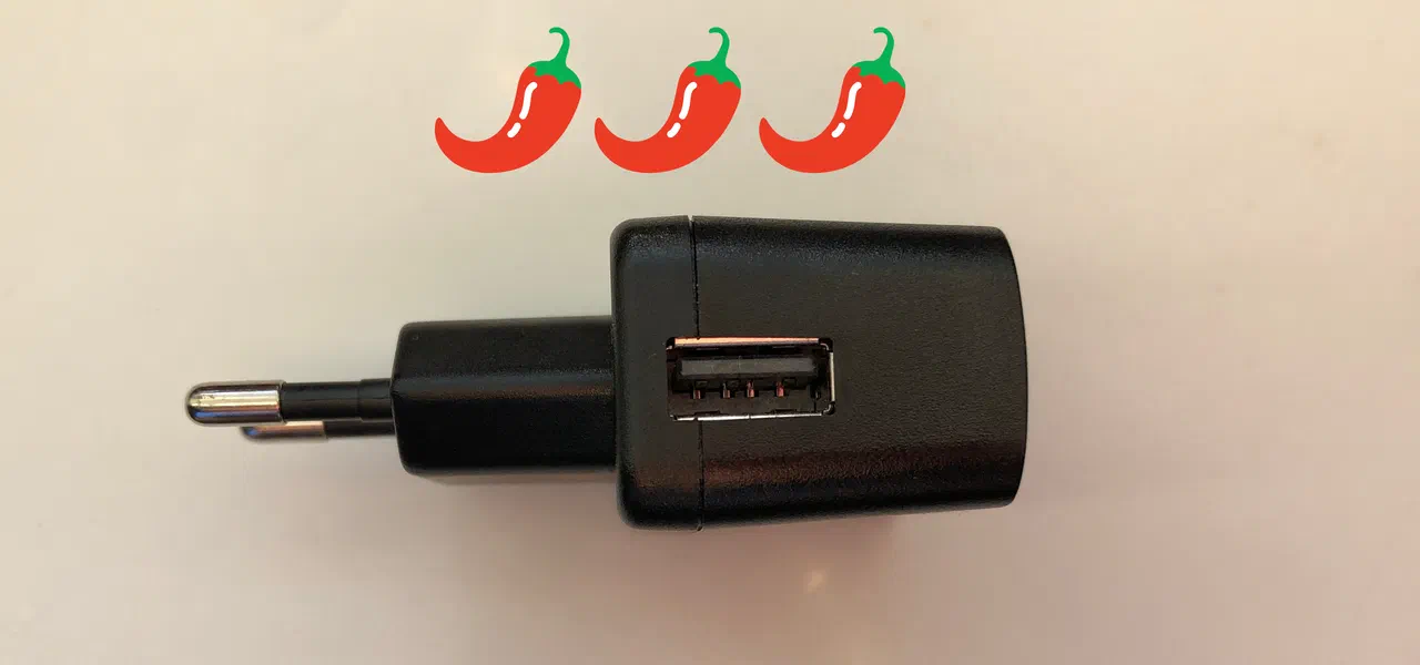 My cat water fountain comes with a spicy USB power adapter