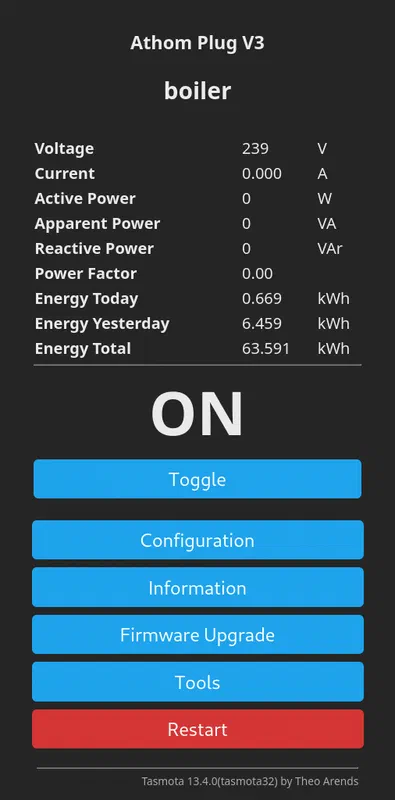 The web UI is simple and very functional.