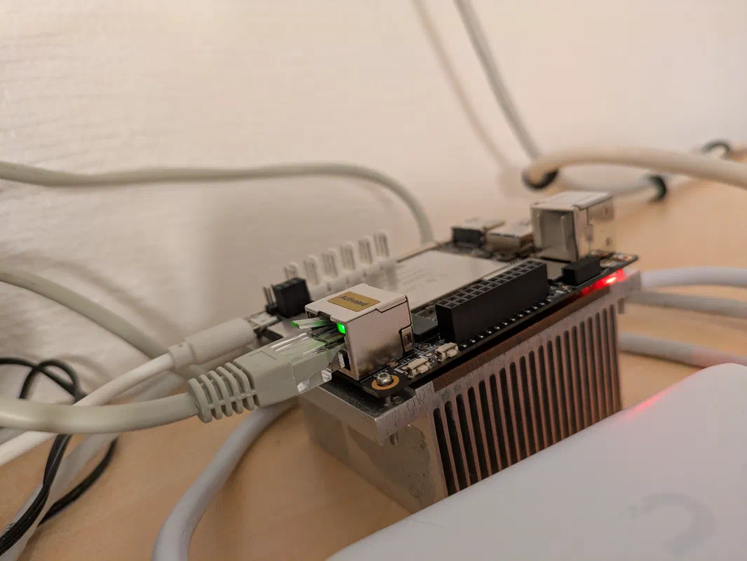 This blog is running on a home server